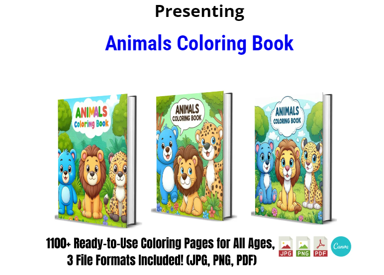 Animal Coloring Book PLR Review