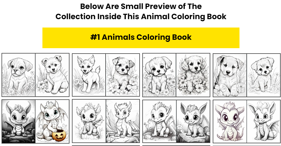 Animal Coloring Book PLR Review