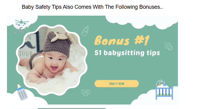 Baby Safety Tips PLR Review